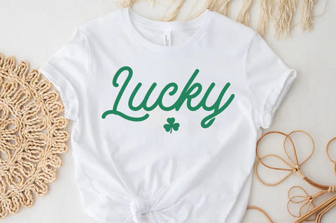 Lucky T-shirt, St.Patrick's Day Quote SVG FiveStarCrafting 