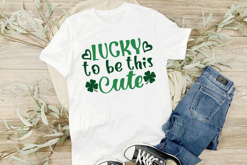 Lucky To be This Cute SVG SVG dapiyupi store 