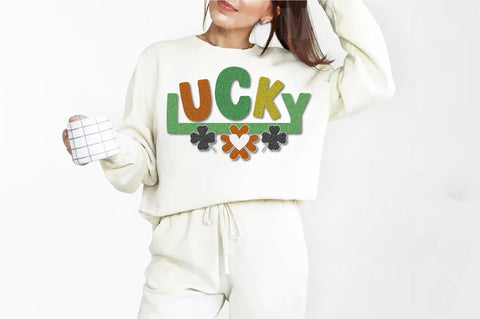 Lucky Varsity PNG, St Patrick's Day,St Pawtrick's Cats png, Funny St Patrick's png, St Patrick's Day png, Irish Shamrock png Sublimation Creativeart88 