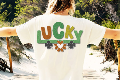 Lucky Varsity PNG, St Patrick's Day,St Pawtrick's Cats png, Funny St Patrick's png, St Patrick's Day png, Irish Shamrock png Sublimation Creativeart88 