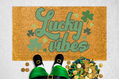 Lucky Vibes | Shamrock SVG SVG So Fontsy Design Shop 