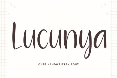 Lucunya Font Abo Daniel Studio 