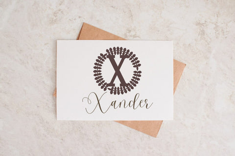 Lumille Monogram Font Font Dm Letter Studio 