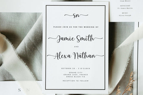 Luna June - Branding Wedding Font Font Jimtype Studio 