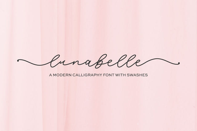 Lunabelle Script Font Font Beck McCormick 