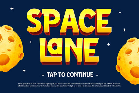 Lunarlight - Game Display Font Font twinletter 