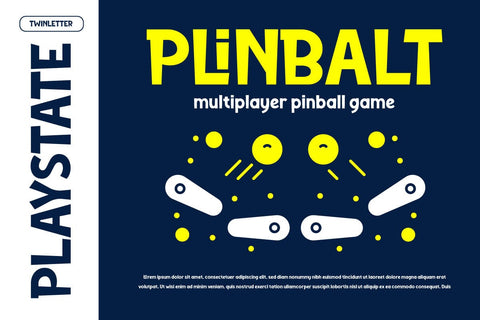 Lunarlight - Game Display Font Font twinletter 