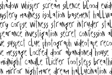 Lunatic Display Font Font Beck McCormick 