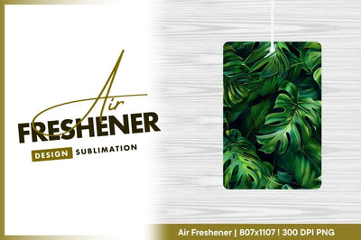 Lush tropical green monstera leaves background Sublimation Regulrcrative 