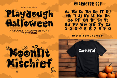 Luxury Crest Monogram Bundle + Blockton & Playdough Extras Font Dm Letter Studio 