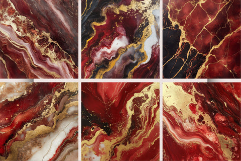 Luxury Gold White Marble Abstract Background Digital Pattern SVGArt 