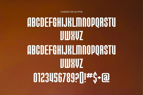 Luxury - Modern Condensed Sans Serif Font studioalmeera 