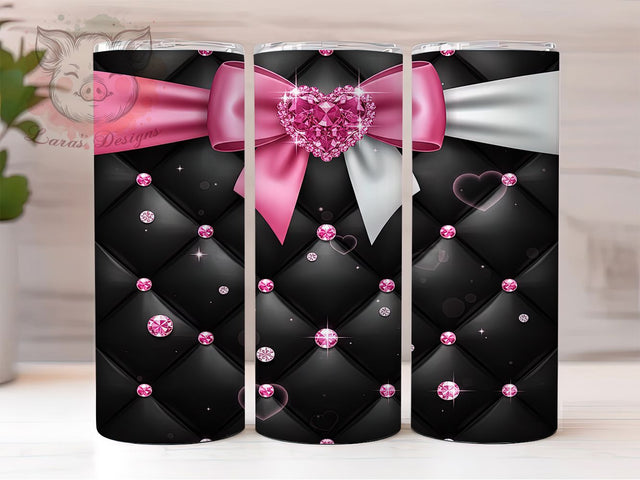 Luxury Puffy Glam Bling Tumbler, Puffy Glam, Bling Wrap, Sublimation Art, 20oz Tumbler, Sparkle Design, Elegant Theme Sublimation Lara' s Designs 