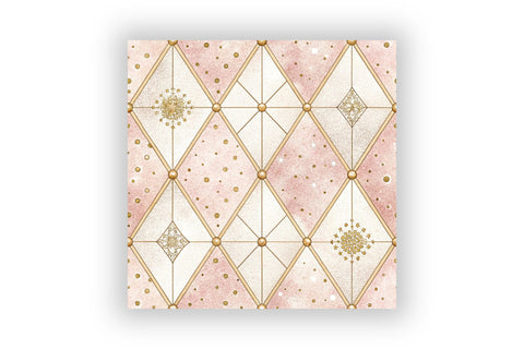 Luxury Winter Glam Digital Paper Pack, Seamless Pattern Bundle, Printable Scrapbook Paper, Pink Gold Elegant Design Collection Digital Pattern FloridPrintables 