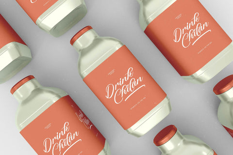 Machine Vintage - Modern Stylish Script Font Letterena Studios 