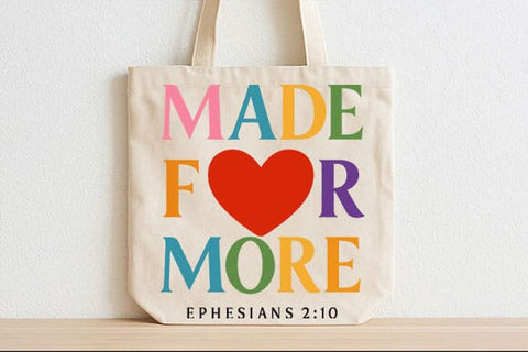 Made For More PNG Christian Faith Quote Ephesians 2:10 SVG BillahCrafts 