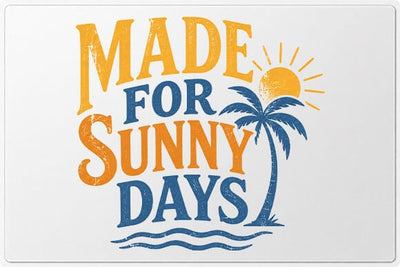 Made For Sunny Days Summer Quote PNG | Tropical Beach Sublimation Design SVG BillahCrafts 