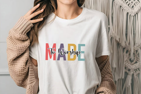 Made To Worship SVG Angelina750 