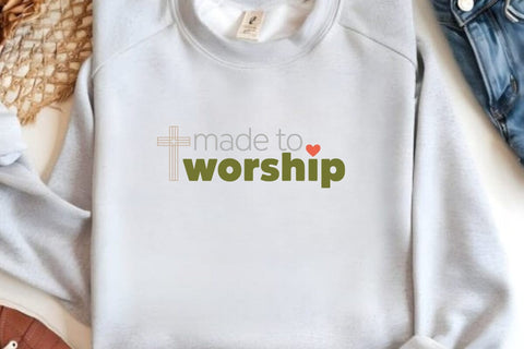 Made To Worship SVG Angelina750 