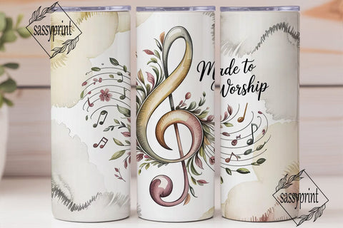 Made To Worship Tumbler Wrap Sublimation sassyprint 
