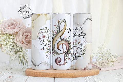 Made To Worship Tumbler Wrap Sublimation sassyprint 