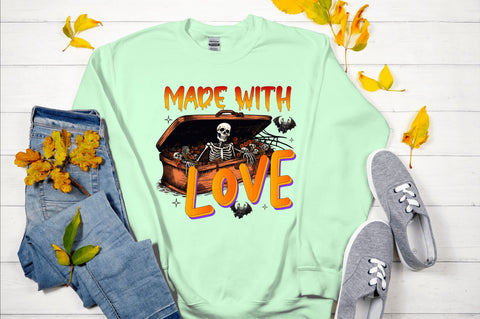 Made with love Sublimation Design Sublimation Regulrcrative 