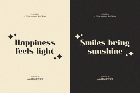 Madrich - Modern Serif Font Font studioalmeera 