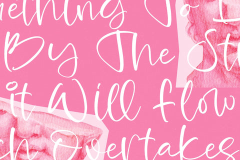 Madrid Joyful - Handwritten Script Font Font Letterena Studios 