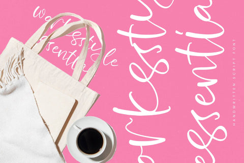 Madrid Joyful - Handwritten Script Font Font Letterena Studios 