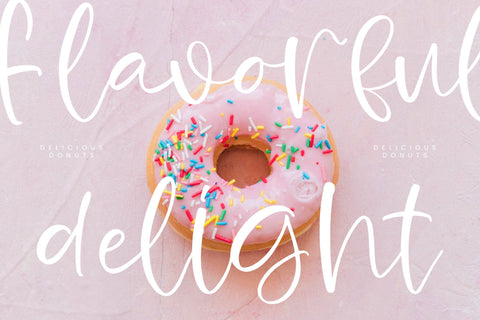 Madrid Joyful - Handwritten Script Font Font Letterena Studios 