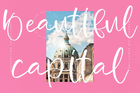 Madrid Joyful - Handwritten Script Font Font Letterena Studios 