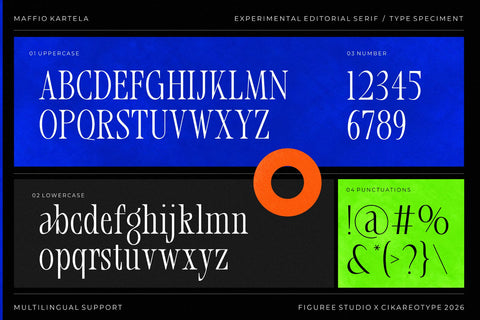 Mafiio Kartela – Experimental Editorial Serif Font Font Mozzatype 