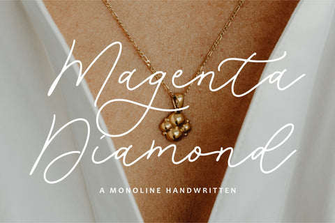 Magenta Diamond Font Font Balpirick 