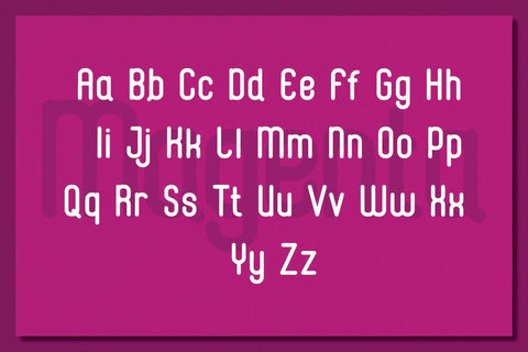 Magenta Sans Family Font studioalmeera 