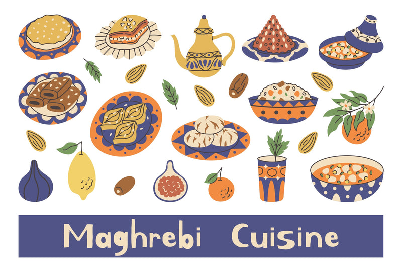 Maghrebi Cuisine PNG Clipart Sublimation Rin Green 