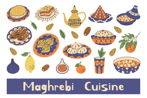 Maghrebi Cuisine PNG Clipart Sublimation Rin Green 