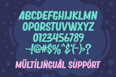 Magic Dreams - Comic Display Font Font Mozzatype 