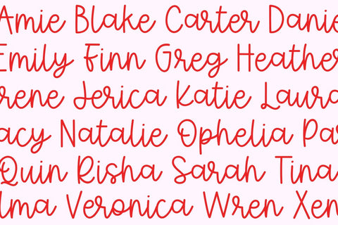 Magic Garden - Cute Handwritten Font Font KA Designs 