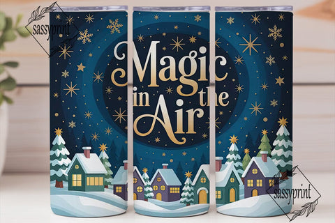 Magic In The Air 20oz Tumbler Wrap Sublimation sassyprint 