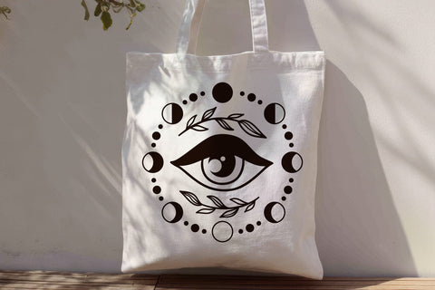 Magic Moon SVG Bundle | Evil Eye & Celestial Designs SVG Tafti Art 