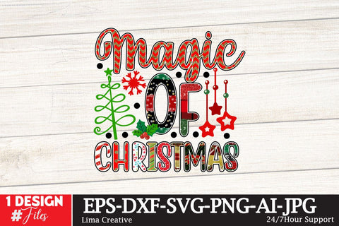 Magic Of Christmas Sublimation PNG, Christmas Sublimation Design, Christmas SVG ,Christmas SVG Cut File,Christmas Clip Art ,Chriustmas T-shirt Design Sublimation Insomnia Std 