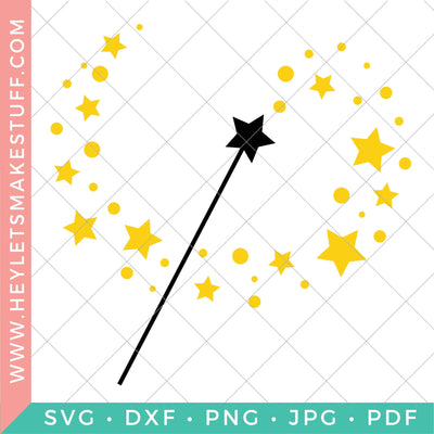 Magic Wand SVG Hey Let's Make Stuff 