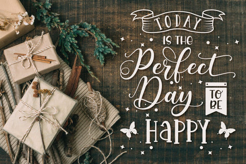 Magic Winter - Modern Calligraphy Font studioalmeera 