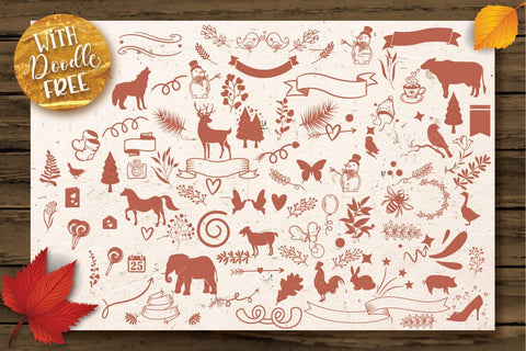 Magic Winter - Modern Calligraphy Font studioalmeera 