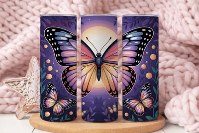 Magical Butterfly 20oz Tumbler Wrap Sublimation DesignSVG 