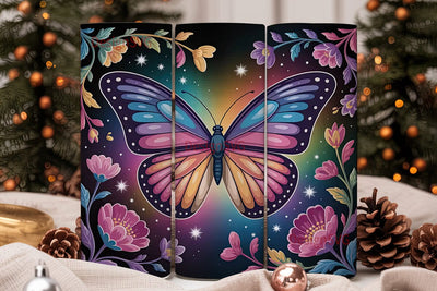 Magical Butterfly 20oz Tumbler Wrap Sublimation DesignSVG 