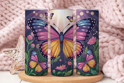 Magical Butterfly 20oz Tumbler Wrap Sublimation DesignSVG 