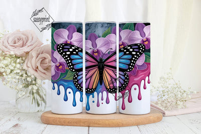 Magical Butterfly 20oz Tumbler Wrap Sublimation sassyprint 