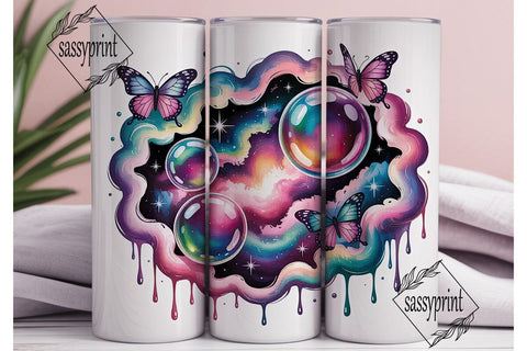 Magical Butterfly Nebula 20oz Tumbler Sublimation sassyprint 