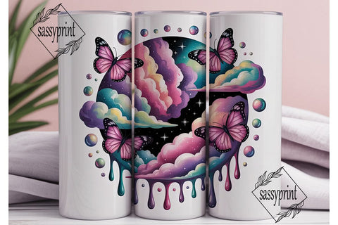 Magical Butterfly Nebula 20oz Tumbler Sublimation sassyprint 